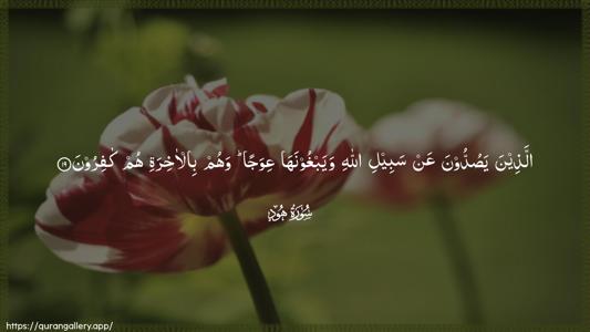 Hud Ayah 19 - Arabic (Wide) wallpaper