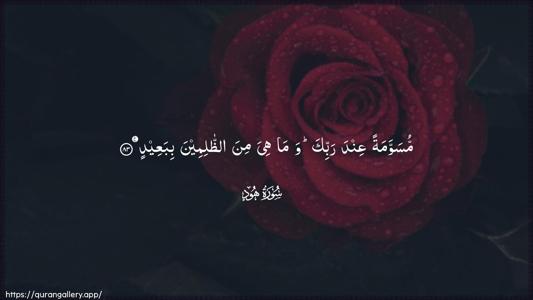 Hud Ayah 83 - Arabic (Wide) wallpaper