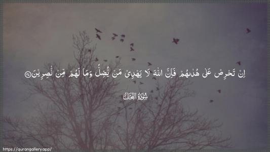 An-Nahl Ayah 37 - Arabic (Wide) wallpaper