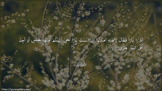 Taa-Haa Ayah 10 - Arabic (Wide) wallpaper