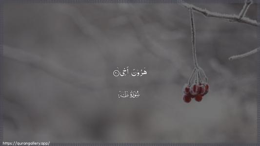 Taa-Haa Ayah 30 - Arabic (Wide) wallpaper