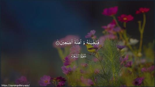 Ash-Shu"araa Ayah 170 - Arabic (Wide) wallpaper