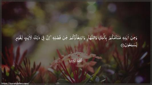 Ar-Room Ayah 23 - Arabic (Wide) wallpaper