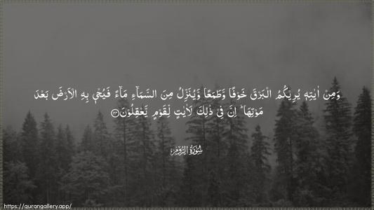 Ar-Room Ayah 24 - Arabic (Wide) wallpaper