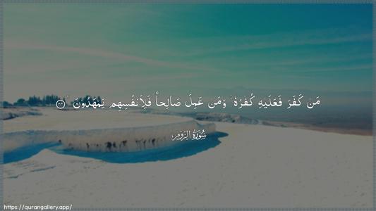 Ar-Room Ayah 44 - Arabic (Wide) wallpaper