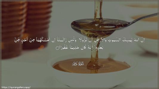 Faatir Ayah 41 - Arabic (Wide) wallpaper