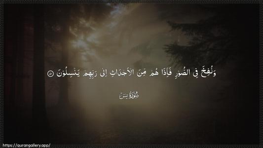 Yaseen Ayah 51 - Arabic (Wide) wallpaper