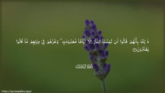 Aal-i-Imraan Ayah 24 - Arabic (Wide) wallpaper