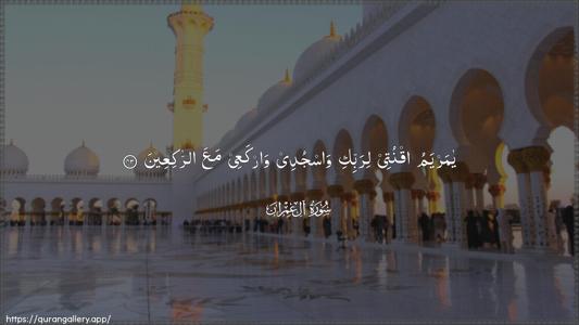 Aal-i-Imraan Ayah 43 - Arabic (Wide) wallpaper