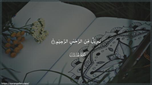 Fussilat Ayah 2 - Arabic (Wide) wallpaper