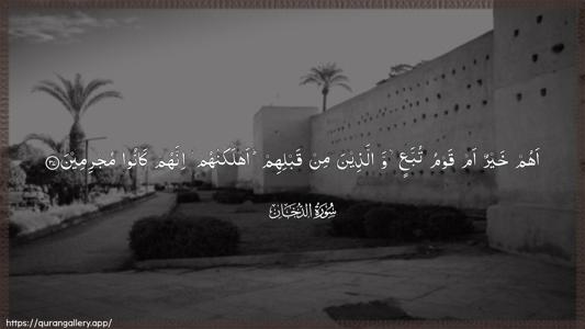 Ad-Dukhaan Ayah 37 - Arabic (Wide) wallpaper