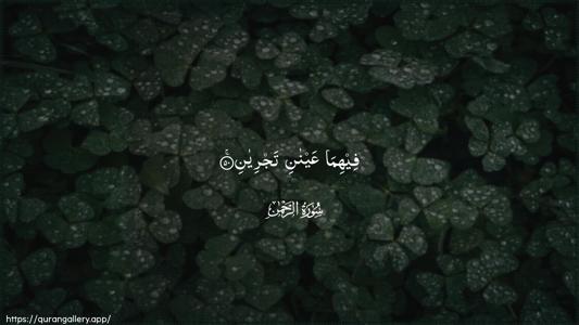 Ar-Rahmaan Ayah 50 - Arabic (Wide) wallpaper