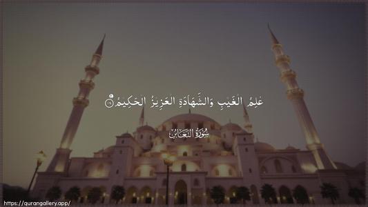 At-Taghaabun Ayah 18 - Arabic (Wide) wallpaper