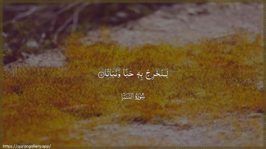 An-Naba Ayah 15 - Arabic (Wide) wallpaper