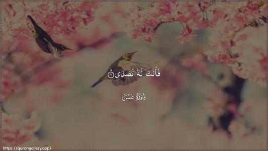 Abasa Ayah 6 - Arabic (Wide) wallpaper