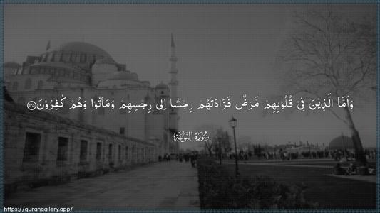 At-Tawba Ayah 125 - Arabic (Wide) wallpaper