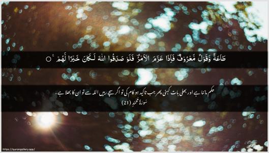 Muhammad Ayah 21 - Arabic + Urdu wallpaper