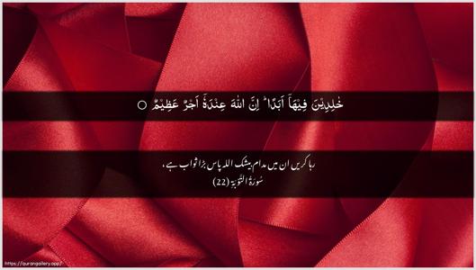 At-Tawba Ayah 22 - Arabic + Urdu wallpaper