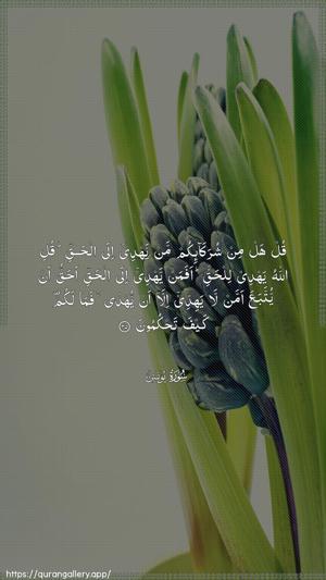 Yunus Ayah 35 - Arabic wallpaper