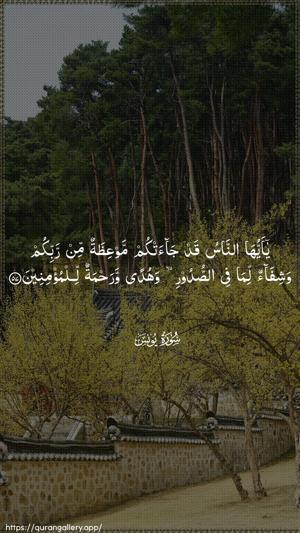 Yunus Ayah 57 - Arabic wallpaper