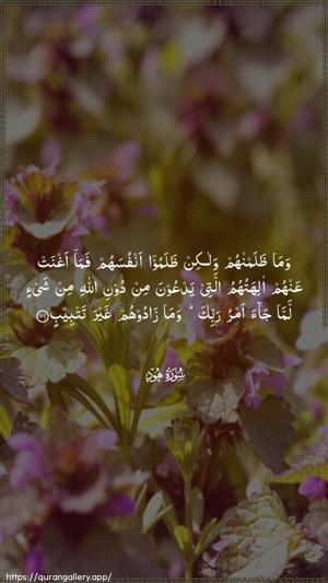 Hud Ayah 101 - Arabic wallpaper