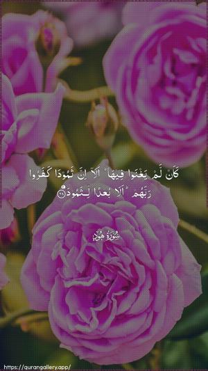 Hud Ayah 68 - Arabic wallpaper