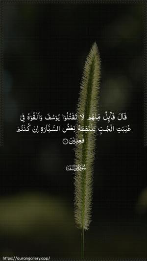 Yusuf Ayah 10 - Arabic wallpaper