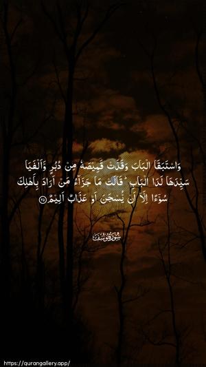 Yusuf Ayah 25 - Arabic wallpaper