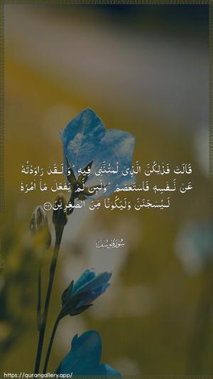 Yusuf Ayah 32 - Arabic wallpaper