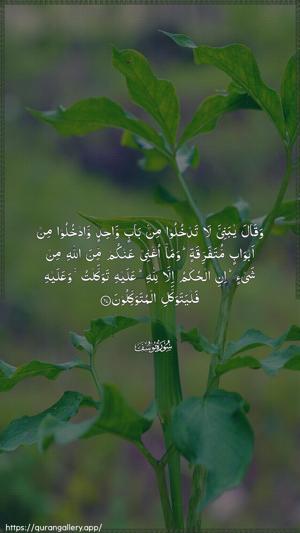 Yusuf Ayah 67 - Arabic wallpaper