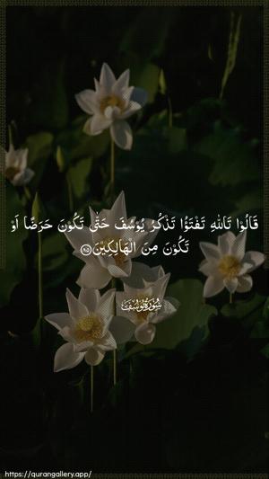 Yusuf Ayah 85 - Arabic wallpaper