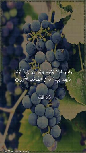 Taa-Haa Ayah 133 - Arabic wallpaper