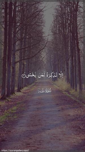 Taa-Haa Ayah 3 - Arabic wallpaper