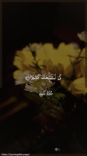 Taa-Haa Ayah 33 - Arabic wallpaper