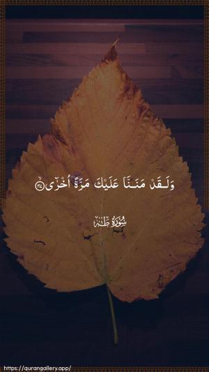 Taa-Haa Ayah 37 - Arabic wallpaper