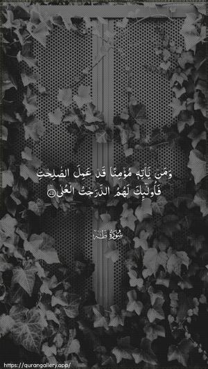 Taa-Haa Ayah 75 - Arabic wallpaper