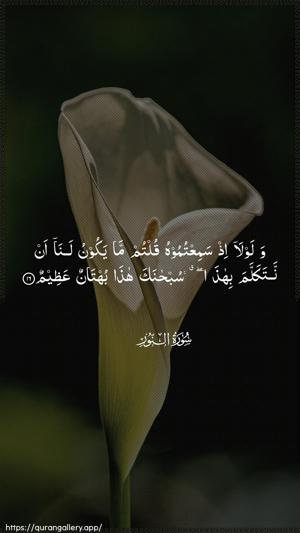 An-Noor Ayah 16 - Arabic wallpaper
