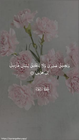 Ash-Shu"araa Ayah 13 - Arabic wallpaper