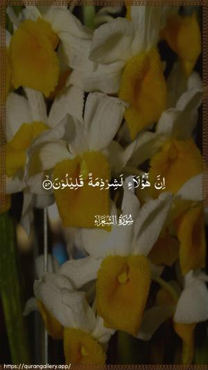 Ash-Shu"araa Ayah 54 - Arabic wallpaper