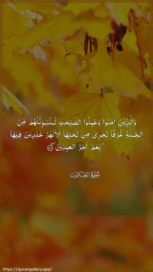 Al-Ankaboot Ayah 58 - Arabic wallpaper