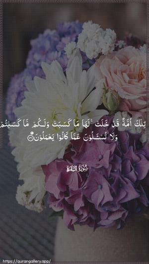 Al-Baqara Ayah 141 - Arabic wallpaper