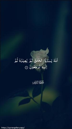 Ar-Room Ayah 11 - Arabic wallpaper