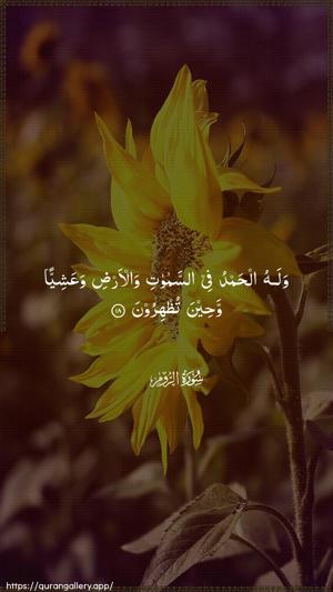 Ar-Room Ayah 18 - Arabic wallpaper