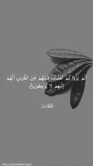 Yaseen Ayah 31 - Arabic wallpaper
