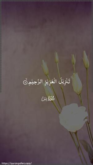 Yaseen Ayah 5 - Arabic wallpaper