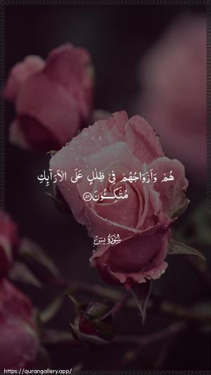 Yaseen Ayah 56 - Arabic wallpaper