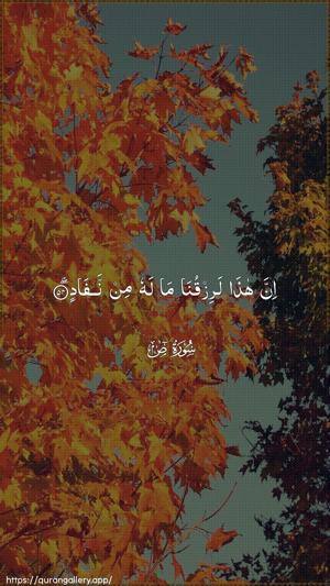 Saad Ayah 54 - Arabic wallpaper