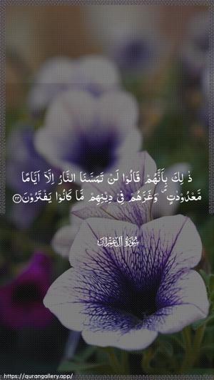 Aal-i-Imraan Ayah 24 - Arabic wallpaper