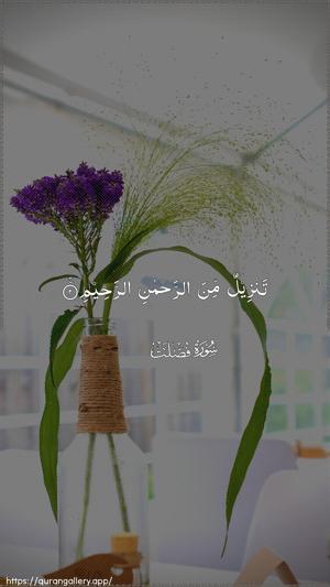 Fussilat Ayah 2 - Arabic wallpaper