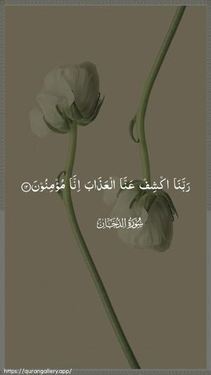 Ad-Dukhaan Ayah 12 - Arabic wallpaper